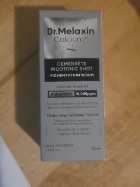 Calcium Cemenrete Picotonic Shot Pigmentation Serum - White